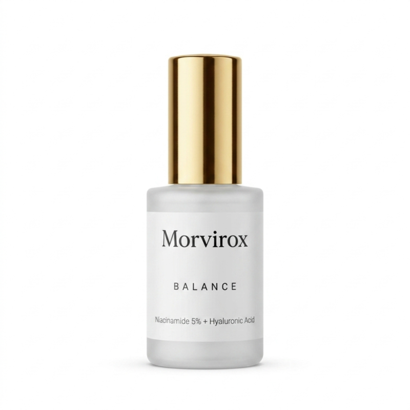 Morvirox Balance Niacinamide 5% + Hyaluronic Acid Face Serum, 30ml