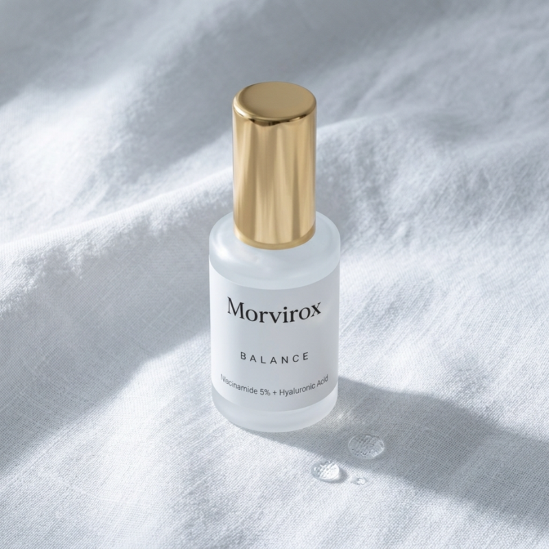 Morvirox Balance Niacinamide 5% + Hyaluronic Acid Face Serum, 30ml